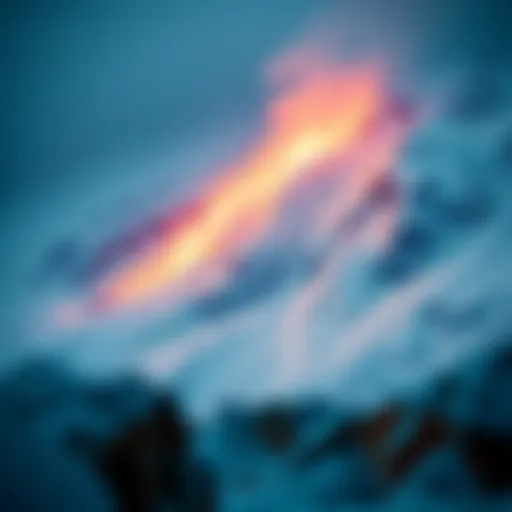 Understanding the Avalanche Concept in Crypto Conceptual representation of Avalanche in cryptocurrency