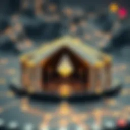 An overview of the Bancor network architecture demonstrating its decentralized nature