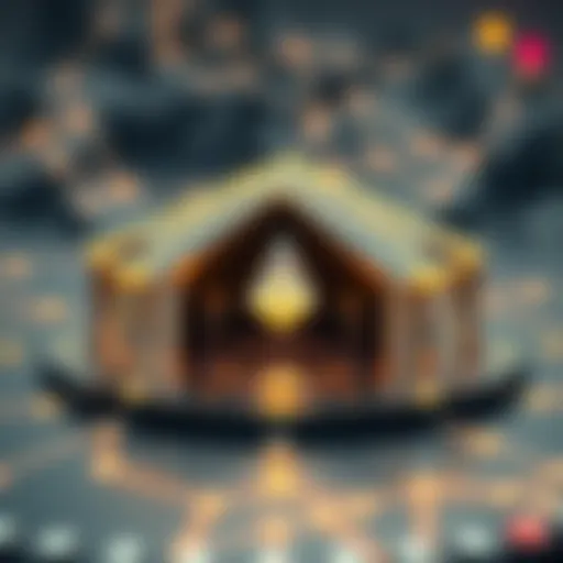 An overview of the Bancor network architecture demonstrating its decentralized nature