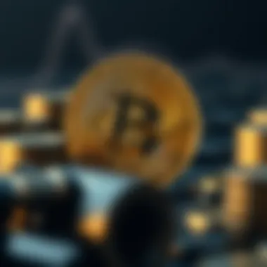 Bitcoin and Proof of Work: A Case Study Infographic showcasing Bitcoin's implementation of Proof of Work