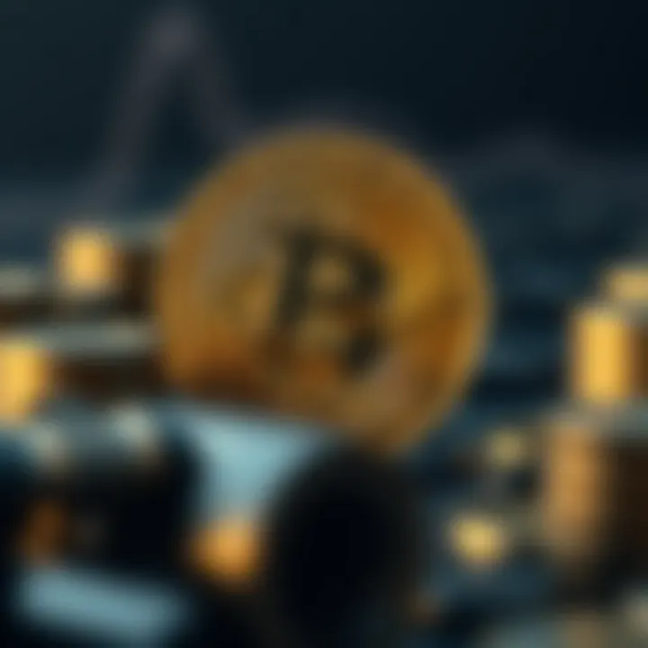 Bitcoin and Proof of Work: A Case Study Infographic showcasing Bitcoin's implementation of Proof of Work