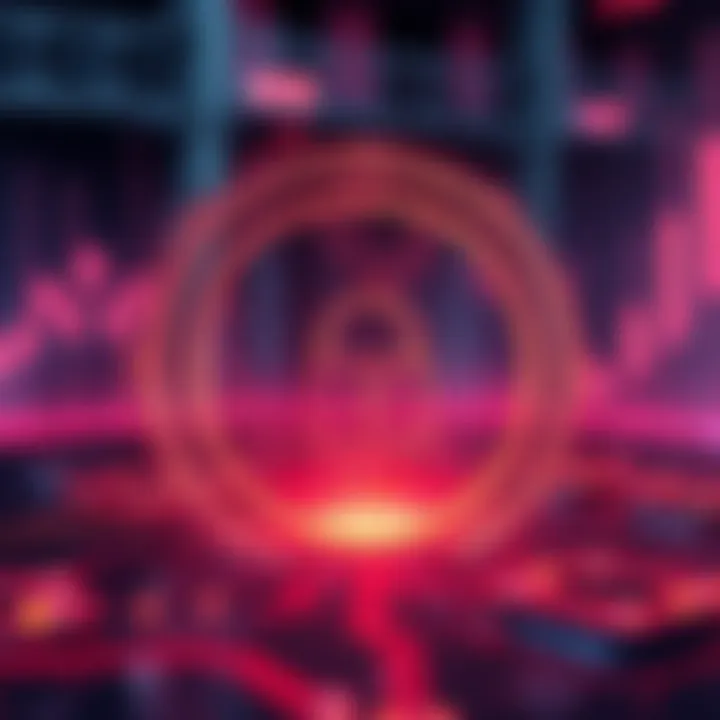 Decentralized Ledger Security Representation of a decentralized ledger structure illustrating security features