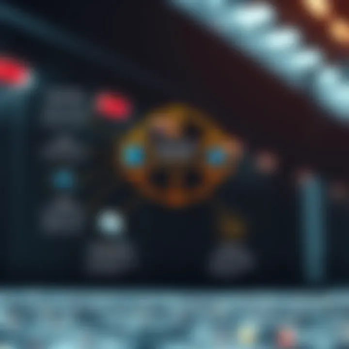 Blockchain Security Mechanisms Explained Visual diagram illustrating the security mechanisms of blockchain technology