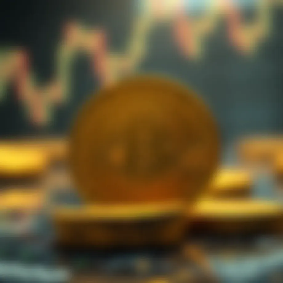Visual representation of Binance Coin trading dynamics