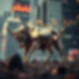 Symbolic representation of a bull market