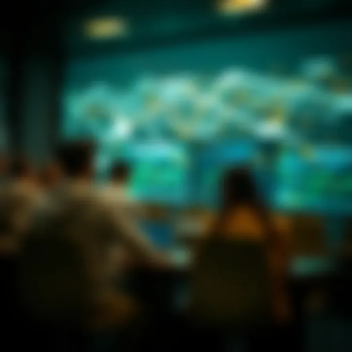 Educational Innovations in Crypto and Blockchain An insightful representation of educational tools utilizing AI in crypto and blockchain