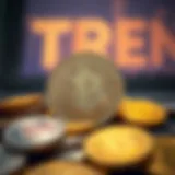 Visual representation of cryptocurrency trends