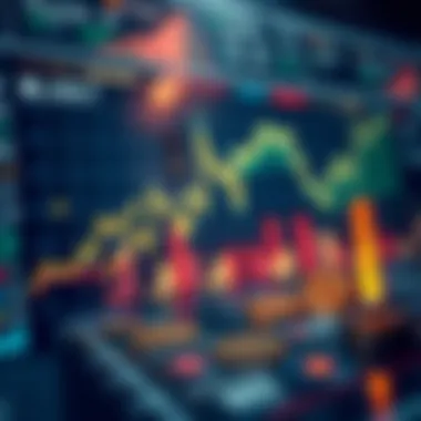 Analyzing Cryptocurrency Trends A visually engaging graphic showing trends and analytics in cryptocurrency