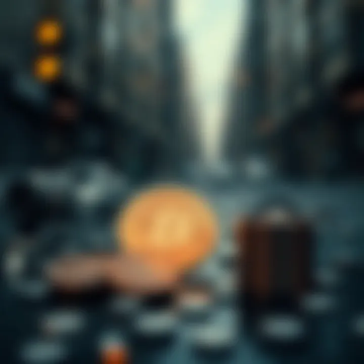 Risks of Digital Asset Investments A conceptual image of risks associated with digital asset investments