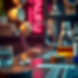 Conceptual representation of dilution calculations in various scientific fields