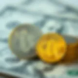 Dollar Value and Cryptocurrency Correlation Visual representation of the correlation between dollar value and cryptocurrency