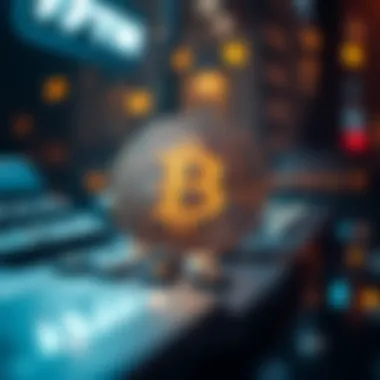 Blockchain Technology and FTM Conceptual illustration of blockchain technology