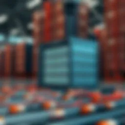 Conceptual representation of decentralized storage