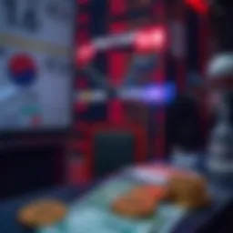 A visual representation of currency exchange rates