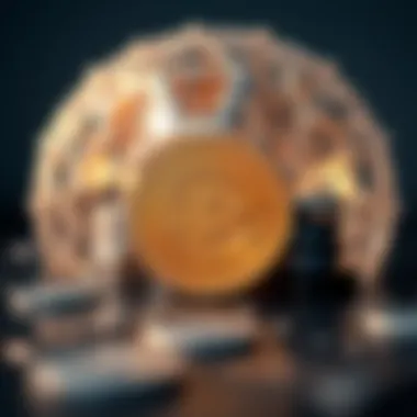 Blockchain and LDO Coin Blockchain technology illustrating LDO coin integration