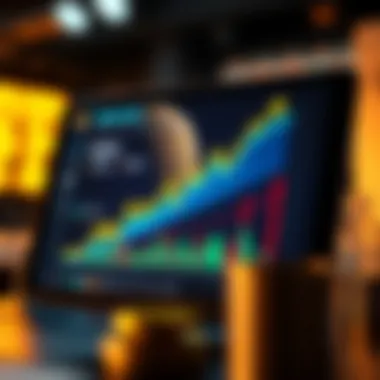 Graph showcasing market analysis for SpaceMine Coin