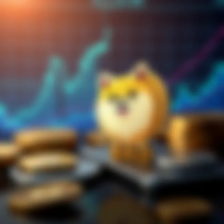 Graph illustrating market factors impacting Baby Doge coin