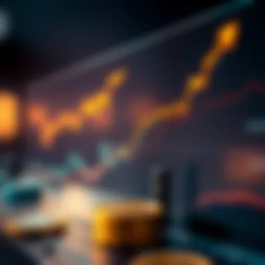 Market Trends for Mining Coins Graph depicting market trends in mining coins