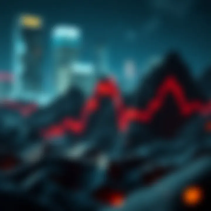 Impact of Market Volatility A visual representation of volatility and its impact on investment strategies