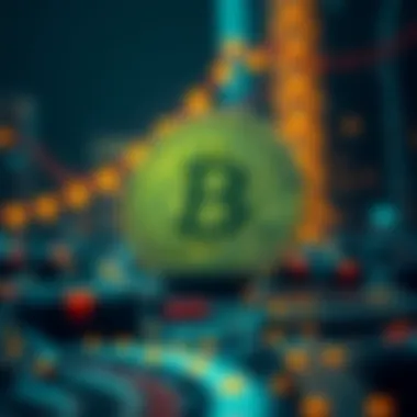 Future Potential of Blockchain Technology Illustration of the future potential of blockchain technology