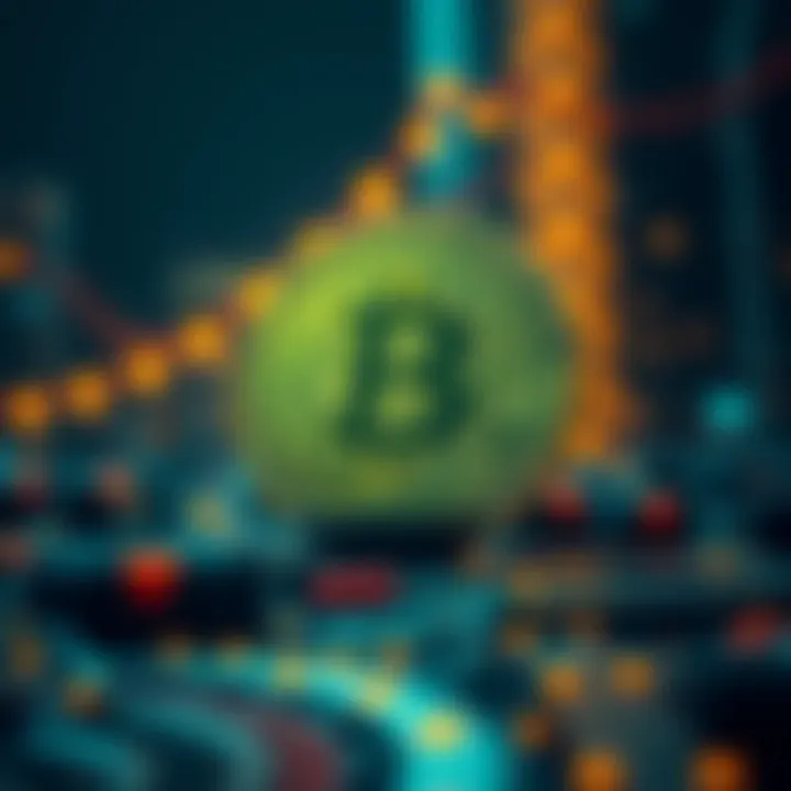 Future Potential of Blockchain Technology Illustration of the future potential of blockchain technology