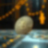 An abstract representation of Pancake Coin in a blockchain ecosystem