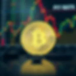 Conceptual representation of Pi coin trading in the market