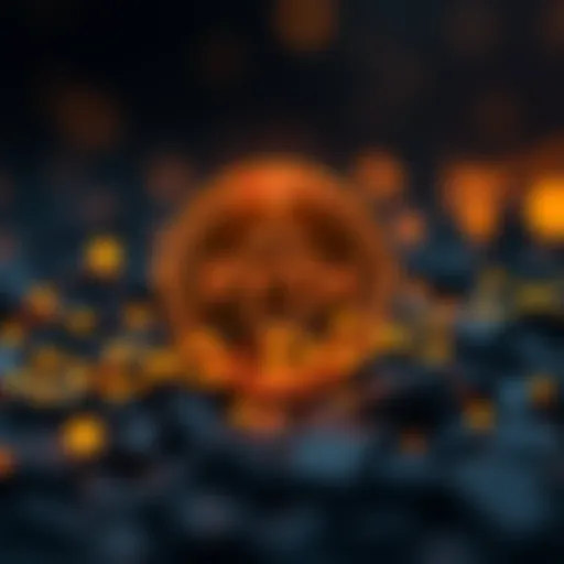Understanding PYTH Coin and Its Blockchain Network Illustration of PYTH Coin concept and blockchain network