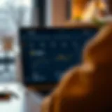 Revolut platform interface showcasing financial tools