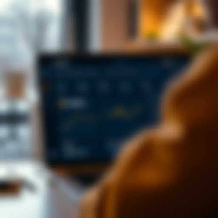Exploring Revolut's Financial Tools Revolut platform interface showcasing financial tools