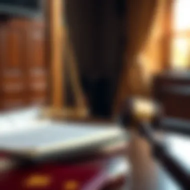Legal Proceedings in Crypto A gavel symbolizing legal proceedings in the cryptocurrency space