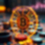 Integration of Blockchain and Smart Contracts Conceptual illustration of blockchain technology integration with smart contracts