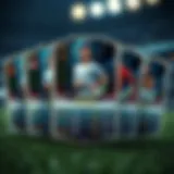 Explore the World of Digital Soccer Cards Virtual soccer trading cards showcasing various players.