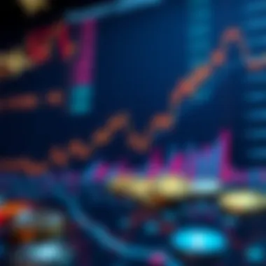 The Convergence of Stock and Cryptocurrency Markets Graph depicting the intersection of stock and cryptocurrency markets