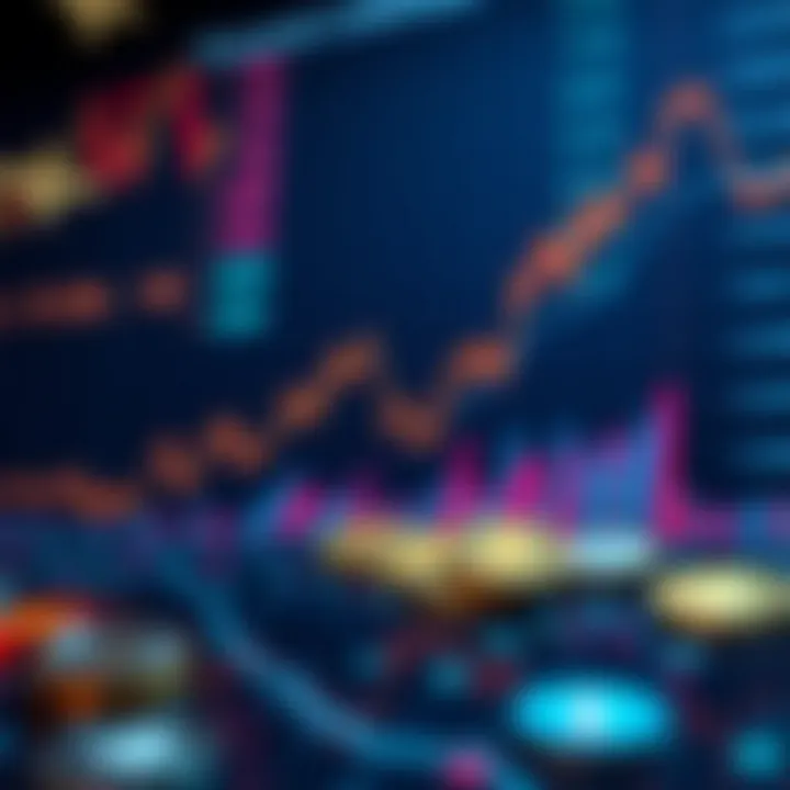 The Convergence of Stock and Cryptocurrency Markets Graph depicting the intersection of stock and cryptocurrency markets