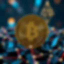 Conceptual illustration of Tamadoji Coin in the blockchain ecosystem