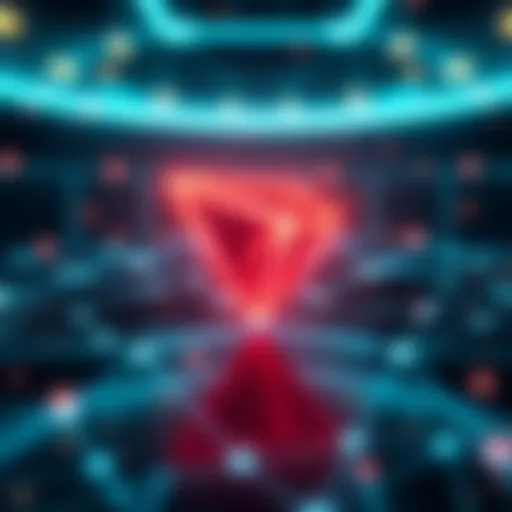 Overview of Tron Blockchain Network A visual representation of the Tron blockchain network