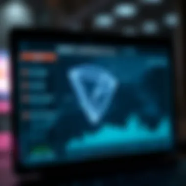 Smart Contracts Navigation in Tron Explorer User interface showcasing smart contracts on Tron