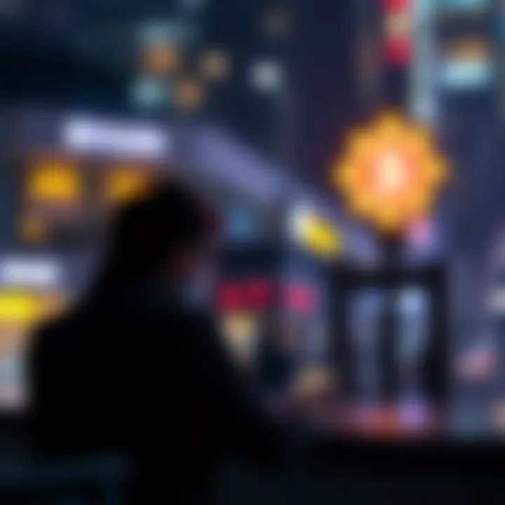 Significance of Trust in Cryptocurrency Platforms through Announcements Illustration emphasizing the significance of trust in cryptocurrency platforms through announcements
