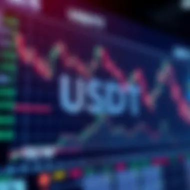 USDT Volatility Analysis Data Data analysis chart showcasing USDT volatility