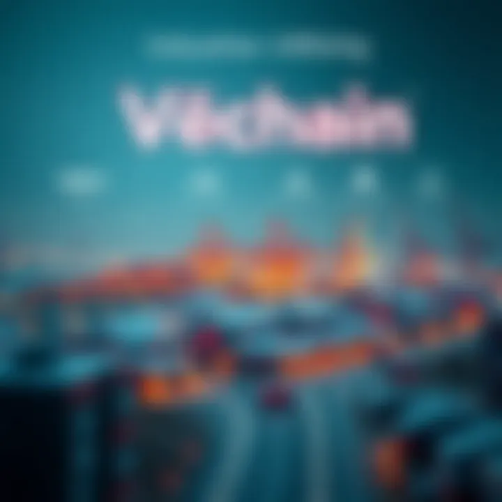 Industries Utilizing VeChain Infographic showcasing various industries utilizing VeChain
