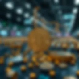 A visual representation of the Waxcoin blockchain technology